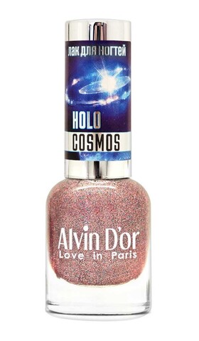Alvin D`or Лак для ногтей HOLO COSMOS тон  6814 15мл