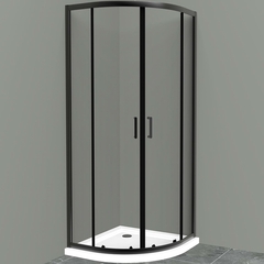 BelBagno Uno-195 UNO-195-R-2-90-C-NERO Душевой уголок, 90x90, цвет: чёрный фото