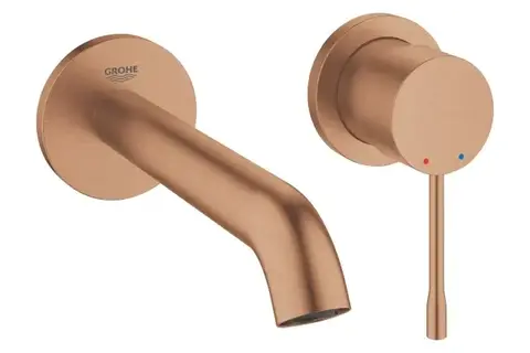 GROHE Essence 29192DL1 Внешняя часть смесителя для раковины скрытого монтажа, на 2 отверстия, M-Size, теплый закат матовый