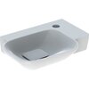Geberit myDay 125540600 Раковина 40x10.5x28см, белый / Специальное керамическое покрытие