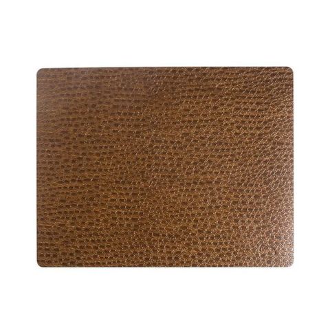 Подстановочная салфетка прямоугольная 35х45 см, толщина 1,6мм Lace brown LindDNA-98898