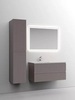 Sancos Snob T SNT100LSM Тумба подвесная, 99.5x44.5x50, цвет: серый
