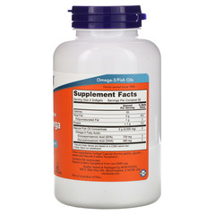 Now Foods, Super Omega EPA, очищенная молекулярной дистилляцией, 120 мягких желатиновых капсул