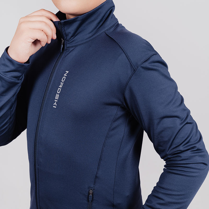 Детская толстовка Nordski Jr Layer blueberry - 5