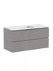 Sancos Snob T SNT100LSM Тумба подвесная, 99.5x44.5x50, цвет: серый