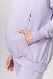 Спортивный костюм для беременных и кормящих 16109 сиреневый