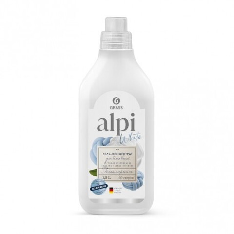 GraSS ALPI Гель для стирки белого белья 1,8л