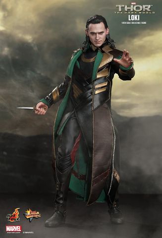 Фигурка Локи из фильма Тор 2 Царство тьмы Hot Toys