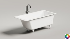 Salini Cascata 105012GF Ванна встраиваемая 150х70 фото