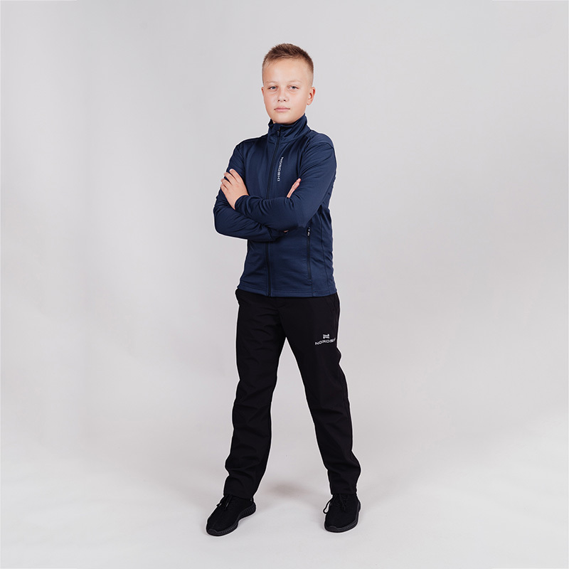 Детская толстовка Nordski Jr Layer blueberry - 2
