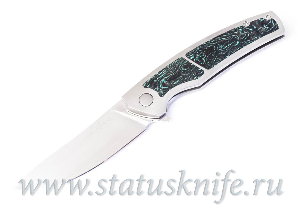 Нож Burgas Flipper Green Лопатин Игорь