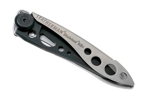 Складной нож Leatherman Skeletool KBX Black & Silver (832619) | Multitool-Leatherman.Ru