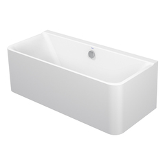 Duravit P3 Comforts 700381000000000 Ванна акриловая пристенная 1800x800х460mm, с акриловвой панелью и рамой, с двумя наклонами для спины, цвет белый фото