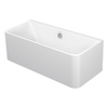 Duravit P3 Comforts 700381000000000 Ванна акриловая пристенная 1800x800х460mm, с акриловвой панелью и рамой, с двумя наклонами для спины, цвет белый