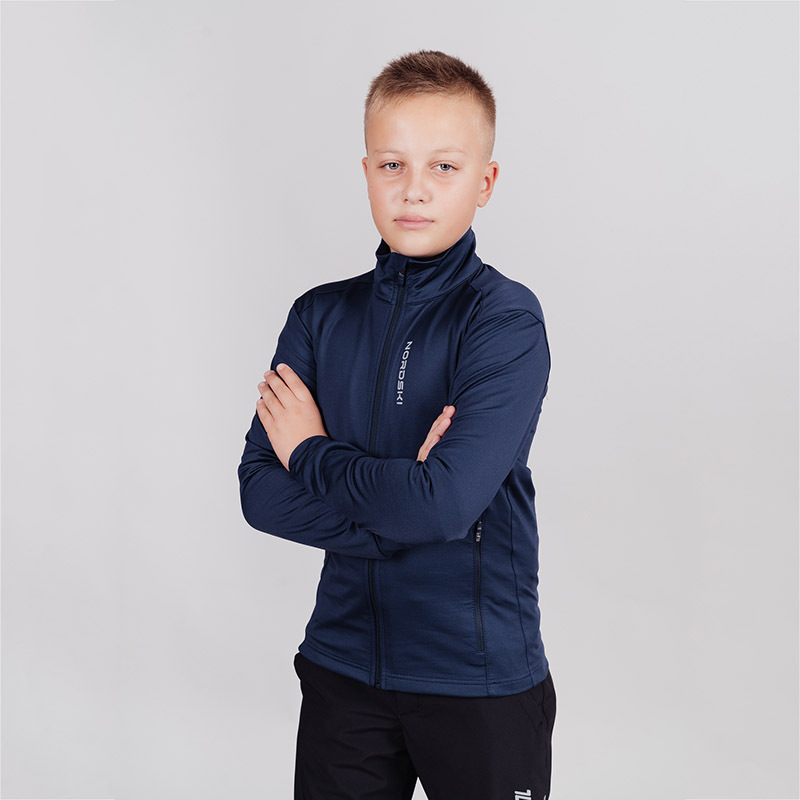 Детская толстовка Nordski Jr Layer blueberry - 7