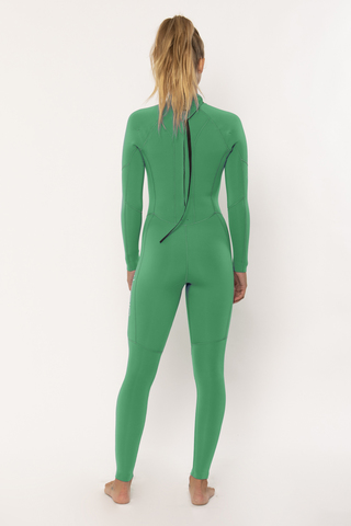 7 Seas 3/2 Back Zip Full Suit Camp Green