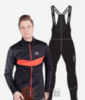 Nordski Base Active утепленный разминочный костюм мужской black-red - 1