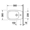 Duravit D-Code 22411000002 Биде напольное