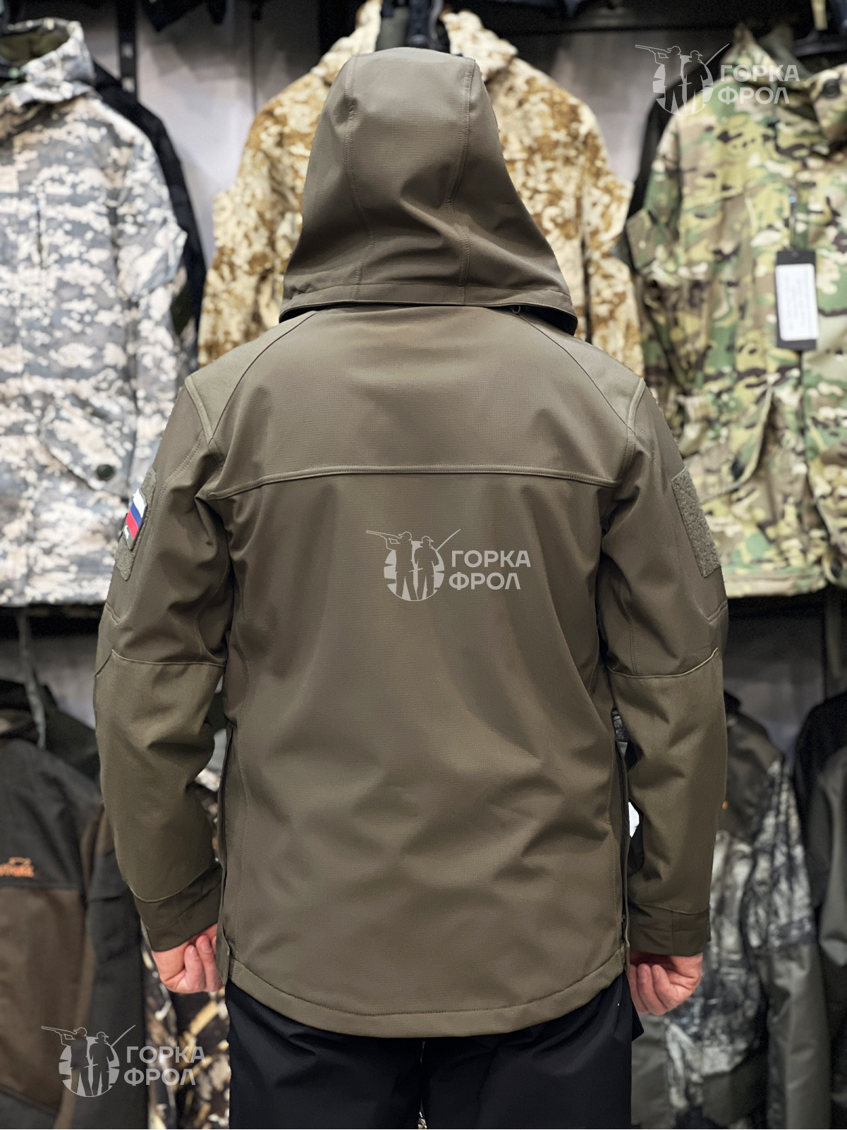 Куртка Gongtex Bolo Softshell, Олива