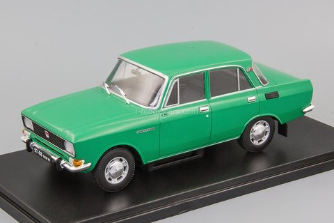 Moskvich-2140D green 1:24 Legendary Soviet cars Hachette #79