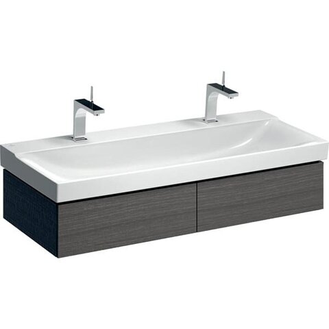 Geberit Xeno2 500.517.43.1 Тумба под раковину, 117.4x22x46.2см, Серый / Меламин, древесная структура