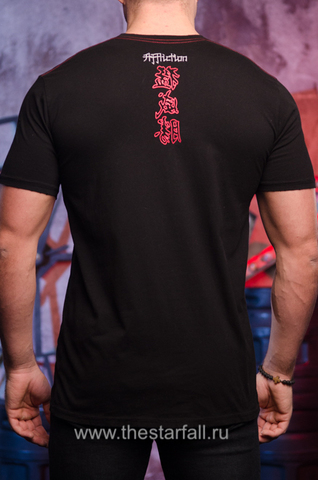 Affliction | Футболка мужская Spirit Tee Red Label A581 спина