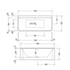Duravit P3 Comforts 700381000000000 Ванна акриловая пристенная 1800x800х460mm, с акриловвой панелью и рамой, с двумя наклонами для спины, цвет белый