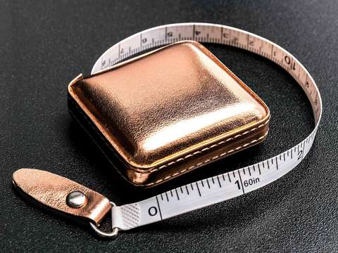 Сантиметр-рулетка,  ROSE GOLD