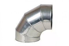 Кожух защитный изоляции отвод оцинкованный КЗИО 156/90/4