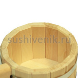 Ковш 1,5 л для бани (кедр) - 4