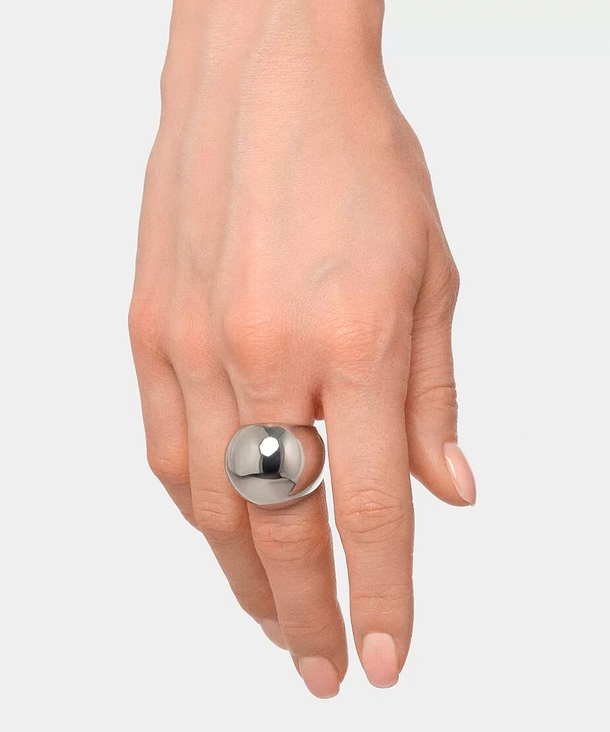 Кольцо BOWL SILVER