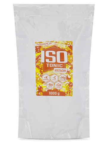 Изотонический напиток PowerUp Isotonic 1000 г апельсин