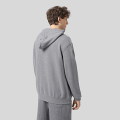Толстовка Alpha Industries Essential Hoodie Medium Charcoal Heather (Серая)