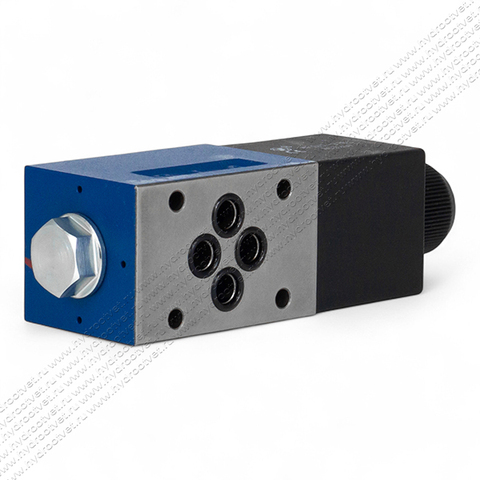 Фото 3WE6B61/CW110-50N9K4 - Гидрораспределитель золотниковый Ду 6 с электроуправлением, схема B (573Е), электроуправление W110, возврат - пружинный