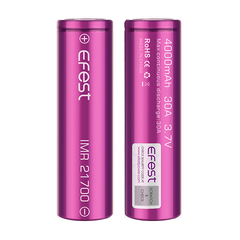 Аккумулятор 21700 Efest Li-Mn 3.7V, 4000mAh, 30A