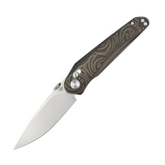 Фото Складной нож Bestech Mothus, сталь M390, Satin finish, рукоять титан
