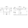 Duravit Happy D.2 2316800000 Раковина
