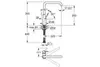 GROHE Essence 30505DL0 Смеситель для кухонной мойки с поворотным изливом, теплый закат матовый