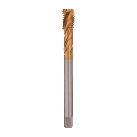 Метчик М 8,0х1,25 (Машинный, винт.) DIN376 HSSE-TiN 6h C/2-3P R45 90мм a=4,9 H-Tools 513X01-D2-0080