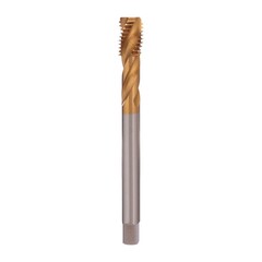 Метчик М 8,0х1,25 (Машинный, винт.) DIN376 HSSE-TiN 6h C/2-3P R45 90мм a=4,9 H-Tools 513X01-D2-0080