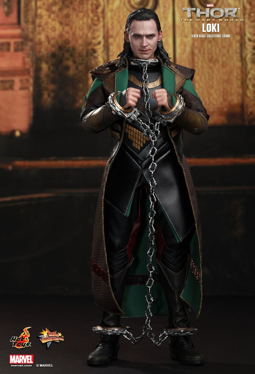 Фигурка Локи из фильма Тор 2 Царство тьмы Hot Toys
