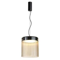 5047/20L L-VISION ODL24 439 черный/светл.янтарный/металл/стекло Подвес LED 20W 4000К 2238Лм PILLARI