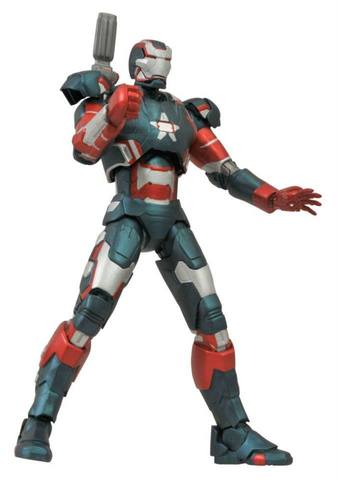 Марвел Селект фигурка Железный Патриот — Marvel Select Iron Man 3 Iron Patriot Exclusive
