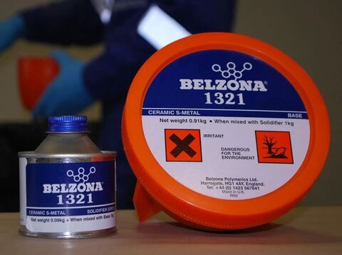 Belzona 1321 Ceramic S-Metal (Белзона 1321) - композит с керамическим наполнителем - 1 кг