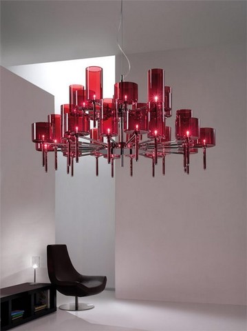 Люстра AXO Light Spillray 30 lights
