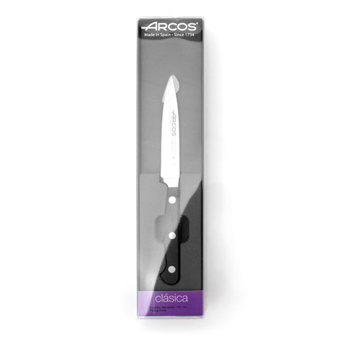 Нож кухонный стальной овощной 10 см ARCOS Clasica арт. 2557