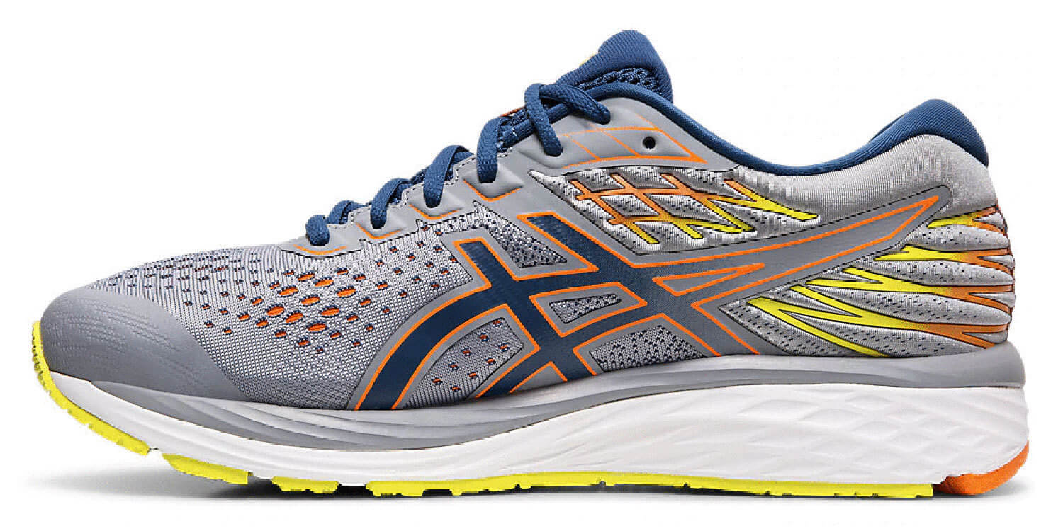 Asics Gel Cumulus 21  кроссовки для бега мужские серые - 4