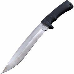 Фото Туристический охотничий нож с фиксированным клинком Katz Black Kat, 325 мм, сталь XT-70, рукоять kraton