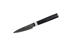 Фото Кухонный нож Samura Mo-V Stonewash 90 мм, сталь AUS-8, рукоять G10
