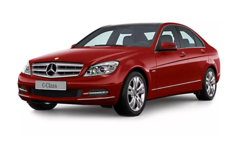 Стекла фар MERCEDES C-class W204  (2007-2011) R дорестайлинг